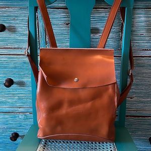 La Seine Women’s Leather Backpack/Shoulder Bag Purse